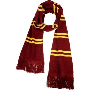 VIVIAN & VINCENT Fall Winter Soft Striped Scarf for Women Men Boys Girls Halloween Wizard Costume