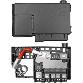 Fuse Box Battery Terminal with Cover Fit for Buick Regal 2011-2017 Lacrosse 2010-2016 Chevrolet Malibu 2013-2016 Cadillac Some Models, Replace 20914309 84499606, with Cover