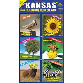 Gallopade Publishing Group Kansas Bulletin Board Set (9780635075161)