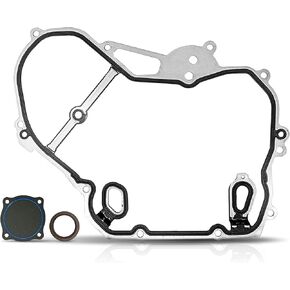 PartsFlow TCS46079 Timing Cover Gasket Set, Timing Chain Gasket for Chevy Cobalt Equinox HHR Malibu for GMC Terrain for Buick Regal LaCrosse 2.0L/2.2L/2.4L Replace# 12637040