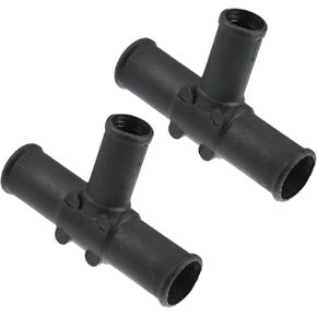 2 Pcs Heater Hose Tee Connector for Toyota Land Cruiser 1992-2007 for Toyota Sequoia 2001-2007 for Toyota Sienna 2004-2007 HVAC Heater Hose Tee 87248-60460 Stylish Design