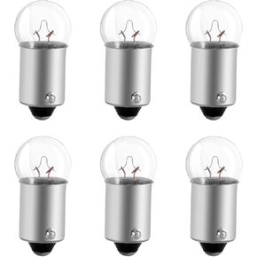 6PCS 6V 3W Speedometer Light Bulbs Motorcycle Instrument Panel Light Bulb Compatible with Honda CA95 100 160 175 CT70 90 110 125 XL100 125 250 350 XR185 200 250 350 500 Replace# 34902-202-000
