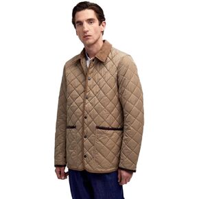 Barbour Men's Baston Liddesdale Quilted Jacket, Military Brown