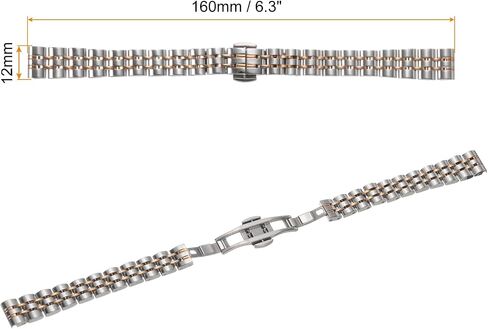 HARFINGTON Stainless Steel Mesh Watch Band Quick Release Metal Watch Strap Adjustable Butterfly Clasp Replacement Bands for Men and Women in Saudi Arabia