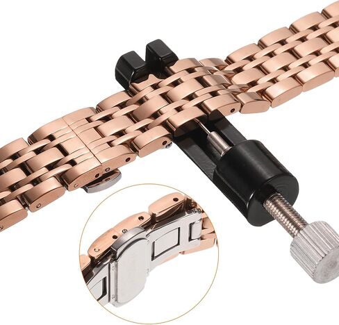 HARFINGTON Stainless Steel Mesh Watch Band Quick Release Metal Watch Strap Adjustable Butterfly Clasp Replacement Bands for Men and Women in Saudi Arabia