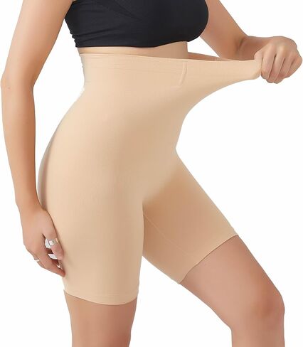 Seamless shapewear shorts tummy control for women High Waist Body Shaper Shorts Thigh Slim Shorts in Saudi Arabia