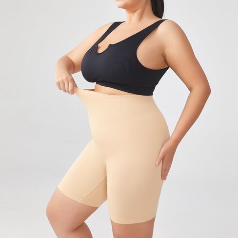 Seamless shapewear shorts tummy control for women High Waist Body Shaper Shorts Thigh Slim Shorts in Saudi Arabia