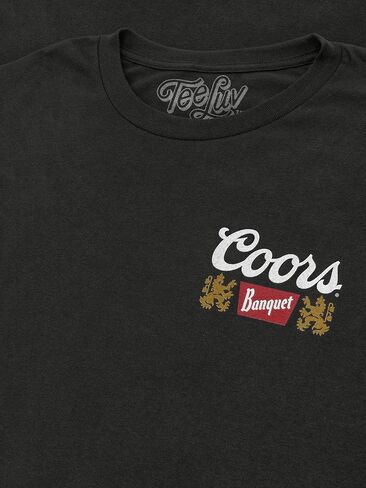 Tee Luv Men's Coors Banquet Shirt - Golden Colorado Front and Back Beer Shirt in Saudi Arabia