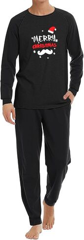 Christmas Pajamas Two Piece Outfits Tracksuits Loungewear Matching Set Pjs Jogger Sets in Saudi Arabia