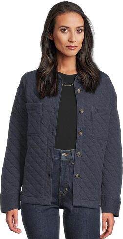 سترة قميص نسائية مبطنة من الصوف من Faherty in Kuwait