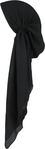 Madison Headwear Pretied Head Scarves for Women Featuring Lightweight Crimped Material and Attractive in Kuwait