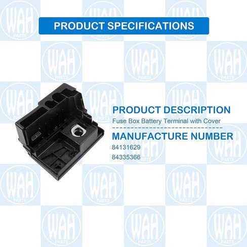 محطة بطارية صندوق الصمامات مع غطاء متوافق مع 2016-2023 تشيفي شيفروليه ماليبو 1.5 لتر 2.0 لتر استبدال 84131629 84335366 in Kuwait