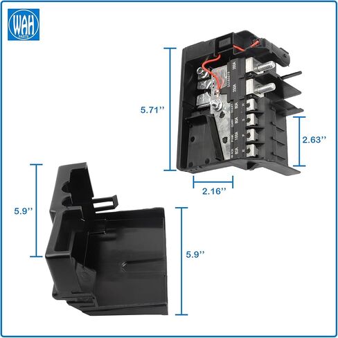 محطة بطارية صندوق الصمامات مع غطاء متوافق مع 2016-2023 تشيفي شيفروليه ماليبو 1.5 لتر 2.0 لتر استبدال 84131629 84335366 in Kuwait