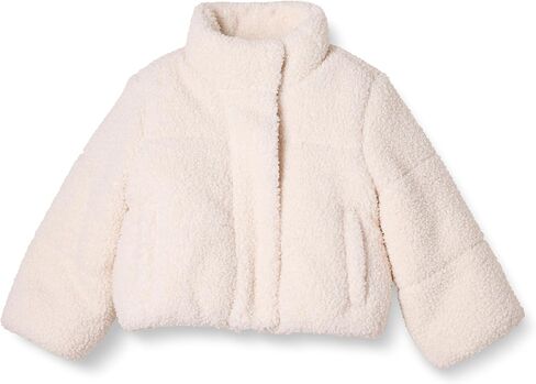 Amazon Essentials Girls and Toddlers' Crop Sherpa Jacket in Saudi Arabia