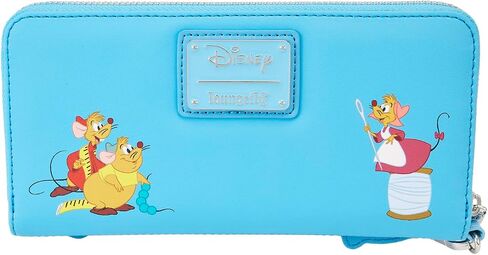 محفظة معصم من Loungefly Disney Cinderella Lentcular Princess Series بسحاب حول المعصم in Saudi Arabia