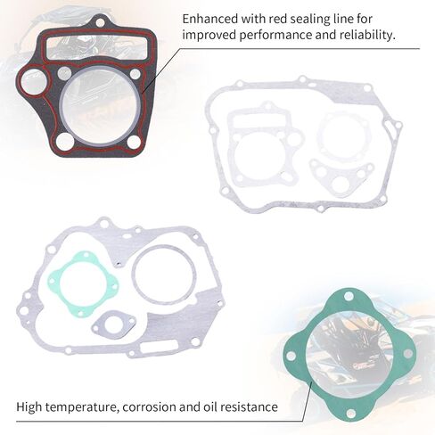 مجموعة حشية متوافقة مع محرك هوندا الصيني 107cc 110cc 125cc الأفقي Taotao ATV الدراجة الترابية Go Kart Quad 4 Wheeler Dune Buggy in Saudi Arabia