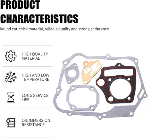 مجموعة حشية متوافقة مع محرك هوندا الصيني 107cc 110cc 125cc الأفقي Taotao ATV الدراجة الترابية Go Kart Quad 4 Wheeler Dune Buggy in Saudi Arabia