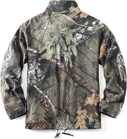 AKHKING Men's Camo Jacket M65 BDU Military Field Jacket Cotton Tactical Combat Army With Multi-Pockets Coat in Saudi Arabia