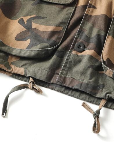 AKHKING Men's Camo Jacket M65 BDU Military Field Jacket Cotton Tactical Combat Army With Multi-Pockets Coat in Saudi Arabia