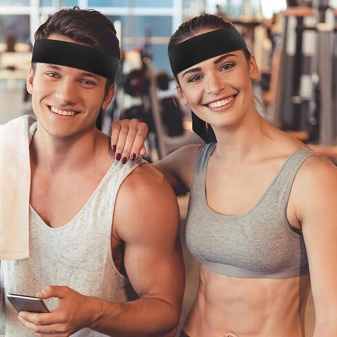 Head Ties Headband Sports Sweatband for Men Women, 3 Pack Adjustable Ninja Headband Karate Tie Back Sweat Wicking Workout Head Band for Basketball, Running, Tennis, Athletics in Kuwait