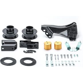 Leveling Kit 2.5'' for 2011-2023 F250/F350/F450 with Track Bar Relocation Bracket, Leveling Lift Kits Compatible with F250/F350/F450 Super Duty 4WD Trucks