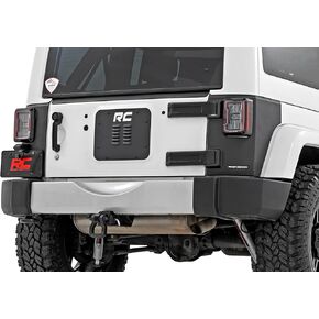 Rough Country Rear Corner Panels Trail Cladding for Jeep Wrangler JK (2007-2018) - UV-Resistant, High-Density Thermoplastic, Easy Install