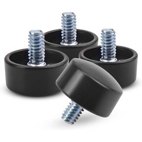 Curtain Rod Ends, Curtain Rod Fins Ends are Sturdy and Durable, Black Cylindrical, Curtain Fins Ends are Suitable for 3/4 Screw Curtain Rods (8)