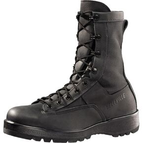 Belleville 700 8 Inch Waterproof Duty Black Tactical Boots for Men - Polishable Leather and Nylon with Oil-Resistant Gore-Tex Lining for Police, EMS, and Security Personnel