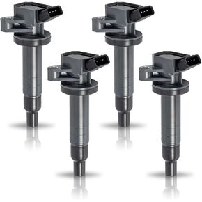 ENA Set of 4 Ignition Coil Pack 1.8L V4 Compatible with Chevrolet Chevy Pontiac Toyota Prizm Vibe Celica Corolla Matrix MR2 Spyder 2000 2001 2002 2003 2004 2005 2006 2007 2008 for UF247 UF315 702526
