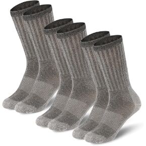Men's Thermal Wool Socks with 80% Wool Content - Hiking Skiing Socks Warm, and Breathable