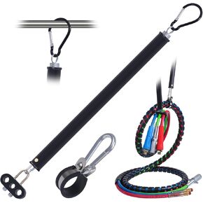 20" Single Tender Spring Kit with 3in1 Hose Holder and 3-Hole Clamp Holder Heavy Duty Tender Spring for Semi Truck Air Lines Kit 2 Style Air Lines Holders for Semi Truck Trailer Tractor