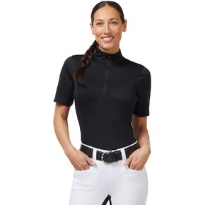 Kerrits Women's Ice Fil Lite Short Sleeve Shirt – Cooling Sun Protection Shirt for Horse Riding, Golf, Hiking