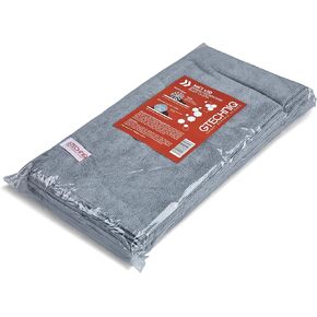 Gtechniq MF1 ZeroR Microfibre Buff Cloth x 10 Pack - Residue Removal, Sealant Applicator, Shine Cleaner - Short Pile 300GSM High Polyamide Content, Soft Touch Chamois