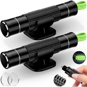 Safehammer - Upgraded Safe Hammer Glass Breaker Under Water, Car Hammer Seatbelt Cutter Window Breaker Emergency Escape Tool, Safehammer Glass Breaker for New Cars (3PCS Red & Black & Silver)