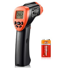 Infrared Thermometer Temperature Gun -58°F ~1022°F, Digital Laser Thermometer Gun for Cooking, Pizza Oven, Grill & Engine (981D)