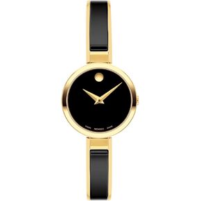 Movado Moda Women's Watch - Swiss Quartz 2H Movement, Plated Stainless Steel, Adjustable Bangle - 3 ATM Water Resistance - Luxury Fashion Timepiece for Her - 24mm