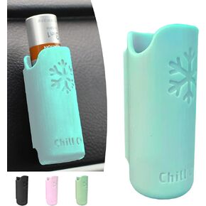 Generic Chill Chap - Insulated Lip Balm Mount - Premium interior car accessory - Keep Your Chapstick Handy and upright! - Great low-cost gift (Mint Green)