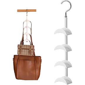 Purse Hanger-360 °Rotation,Hangers, Widened Arc - Not Afraid of Deformation of The Bag Hanger, Premium and Smooth Closet Purse Hanger,Handbag Hanger,Purse Hangers for Closet (Black 1 Piece) in Saudi Arabia