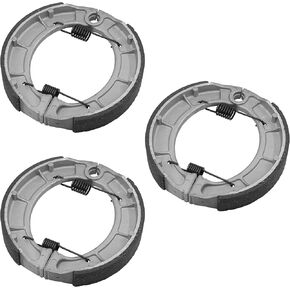 Caltric Front & Rear Brake Shoes Compatible with Yamaha Timberwolf 250 Yfb250 Yfb-250 Yfb 250 4X4 1994-2000 New