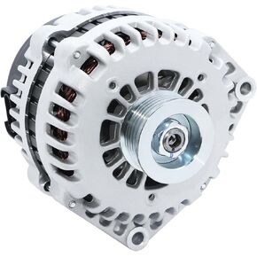 Alternator High Output 253 AMP Replacement New for 2001-2004 Chevrolet Silverado Express 1500 2500, Suburba 1500 2500, GMC Sierra Savana 1500 2500 4.3 4.8 5.3 6.0 6.6 8.1L, 10464405 15263859 19244751