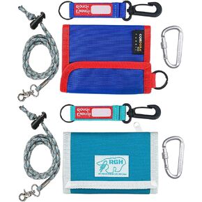 Rough Enough Kids Wallets for Teen Boy Wallet with Keychain Bundle Set