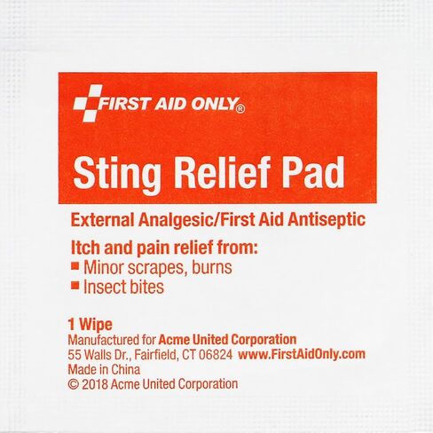 Sting Relief Pads (Box of 10) in Saudi Arabia