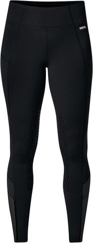 Kerrits Women's Free Style Knee Patch Horse Riding Tights – Silicone Grip Horse Riding Tights with Pockets Stretch & Coverage in Kuwait