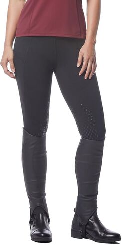 Kerrits Women's Free Style Knee Patch Horse Riding Tights – Silicone Grip Horse Riding Tights with Pockets Stretch & Coverage in Kuwait