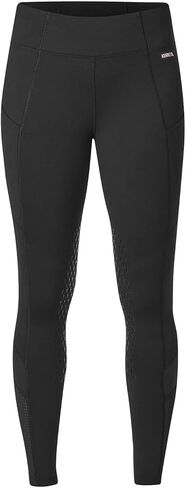 Kerrits Women's Free Style Knee Patch Horse Riding Tights – Silicone Grip Horse Riding Tights with Pockets Stretch & Coverage in Kuwait