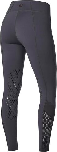 Kerrits Women's Free Style Knee Patch Horse Riding Tights – Silicone Grip Horse Riding Tights with Pockets Stretch & Coverage in Saudi Arabia