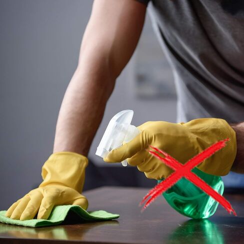 Magic Clean for Home Use - Bio-Degradable Multipurpose Cleaner Wipes with Slow Release Soap Imbedded in the Wipe, Reusable Cloth Unitl Soap Finishes. Clean up to 215 Sq/f per Cleaning Cloth. in Saudi Arabia