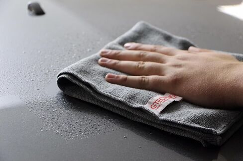 Gtechniq MF1 ZeroR Microfibre Buff Cloth x 10 Pack - Residue Removal, Sealant Applicator, Shine Cleaner - Short Pile 300GSM High Polyamide Content, Soft Touch Chamois in Kuwait