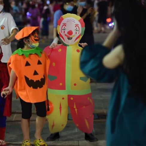 Inflatable Costume Adult Blow Up Halloween Costume Christmas Inflatable Costume in Kuwait