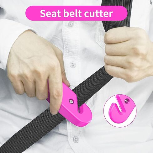 Car Safety Hammer, 3-in-1 Emergency Escape Tool with Window Breaker and Seat Belt Cutter, Safety Emergency Car Escape Tool for Car, Office, Home, Blue in Saudi Arabia